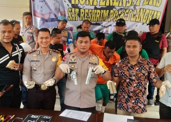 Rencananya Merampok Toko Mas ke Siantar, Perampok Ditembak Polres Langkat