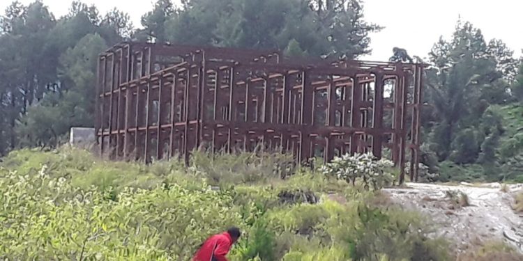 Pembangunan  Kampus III STKPN di Taput Terbengkalai