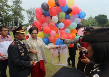 Polres Simalungun Gelar Upacara dan Syukuran HUT Bhayangkara Ke-73