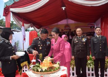 Peringatan Hari Bhayangkara ke-73 Polres Nias Sukses