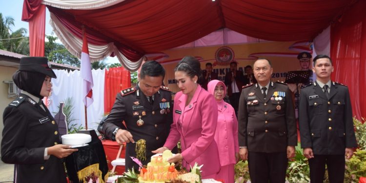Peringatan Hari Bhayangkara ke-73 Polres Nias Sukses