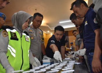 Personil Polres Bogor Jalani Tes Urine, Hasilnya Negatif
