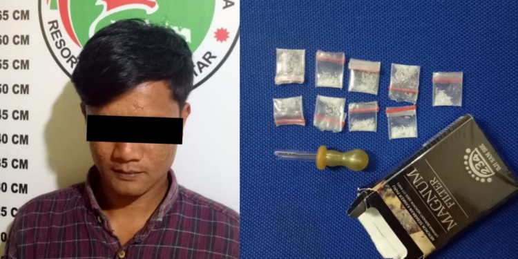 Bawa 9 Paket Sabu, Warga Jalan Tangki Diciduk Polisi Bawa 9 Paket Sabu, Warga Jalan Tangki Diciduk Polisi