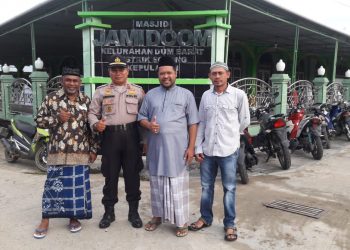Polsek Sorong Kepulauan Gelar Pengamanan Sholat Idul Adha 1440 H
