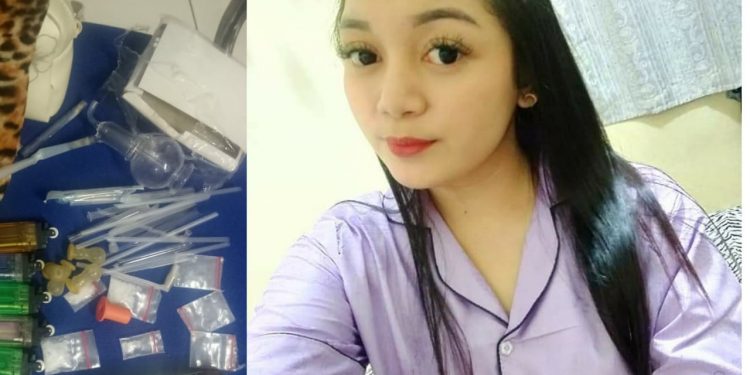 Cewek Cantik ini Ditangkap Edarkan Sabu di Siantar