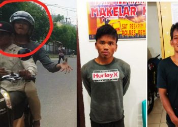 Video Aksi Jambret Viral, Dua Pelaku Diringkus Satreskrim Polres Siantar