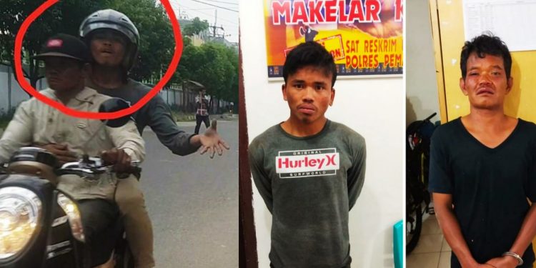 Video Aksi Jambret Viral, Dua Pelaku Diringkus Satreskrim Polres Siantar Video Aksi Jambret Viral, Dua Pelaku Diringkus Satreskrim Polres Siantar