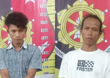 Miliki Ganja, Dua Warga Diringkus Unit Reskrim Polsek Tanah Jawa Terkait Ganja