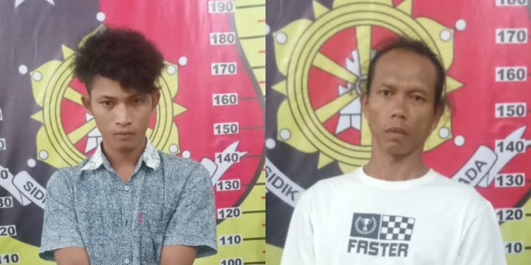 Miliki Ganja, Dua Warga Diringkus Unit Reskrim Polsek Tanah Jawa Terkait Ganja