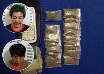 Roland Hutabarat dan Indra Surbakti Diciduk Jual Ganja di Kampung Banjar