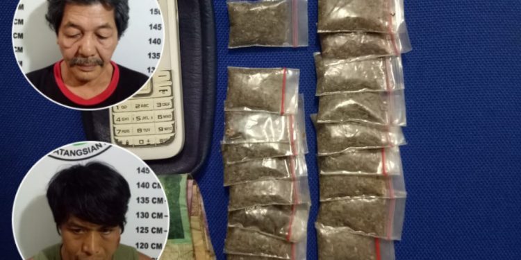 Roland Hutabarat dan Indra Surbakti Diciduk Jual Ganja di Kampung Banjar