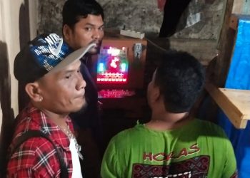 3 Mesin Jackpot Disita dari Lapo Tuak Jalan Samosir Siantar