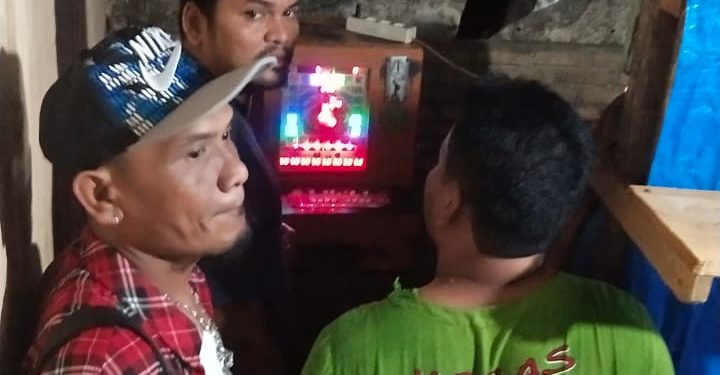 3 Mesin Jackpot Disita dari Lapo Tuak Jalan Samosir Siantar