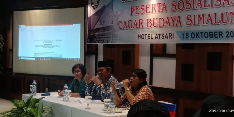 Dinas Pariwisata dan Kebudayaan Kabupaten Simalungun  Sosialisasi Cagar Budaya