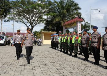 Polres Simalungun Apel Gelar Pasukan Operasi Zebra Toba 2019