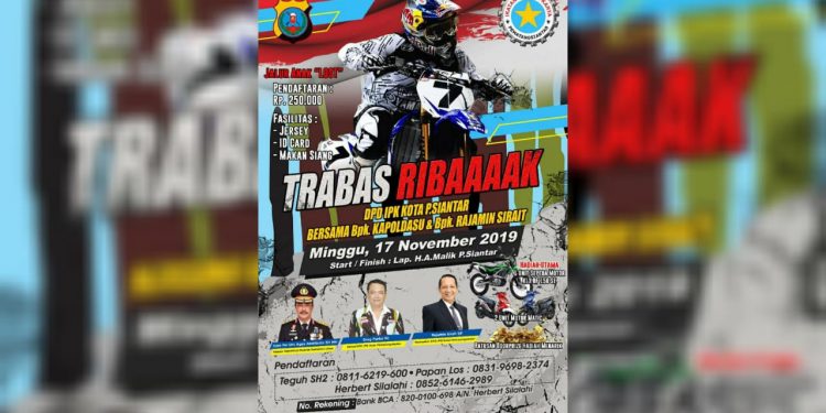 IPK Siantar dan Kapolda Sumut Gelar Trabas Ribaak IPK Siantar dan Kapolda Sumut Gelar Trabas Ribaak