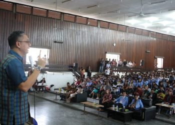 Diskusi Publik di Universitas Nommensen Siantar, Putra Nababan Singgung Talenta Generasi Muda
