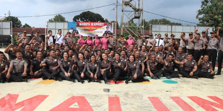 Selamat! 62 Anggota Polres Simalungun Naik Pangkat
