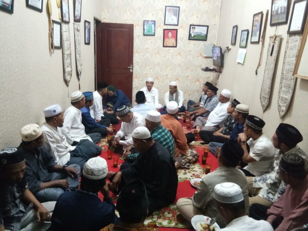 Rumah Hj Amran Sinaga Saat Acara Dzikir Bersama Dengan Masyarakat
