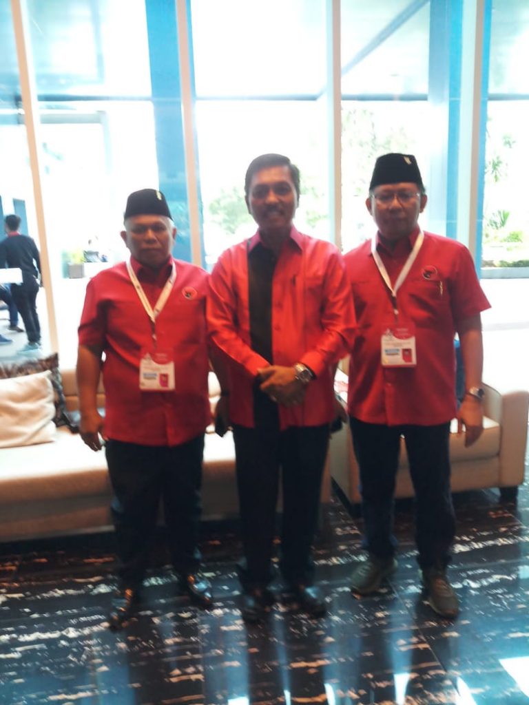 Ir H Amran Sinaga Hadiri Rakernas I PDI-P