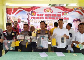 21 Hari, 13 Penulis Togel Ditangkap Polres Simalungun