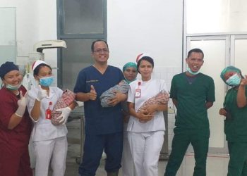 Rukiah Boru Sianipar Lahirkan Bayi Kembar 3 di Tarutung