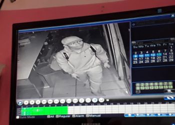 Sekolah YPK Siantar Dibobol Maling, Aksi Pelaku Terekam CCTV