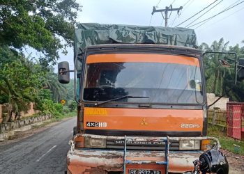 Dikibusi, Truk Bermuatan Ball Rojer Diamankan Polisi