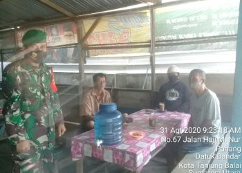 Galakkan Pelaksanaan Pengawasan Protokol Kesehatan Covid-19 Oleh Personel Kodim 0208/Asahan Galakkan Pelaksanaan Pengawasan Protokol Kesehatan Covid-19 Oleh Personel Kodim 0208/Asahan