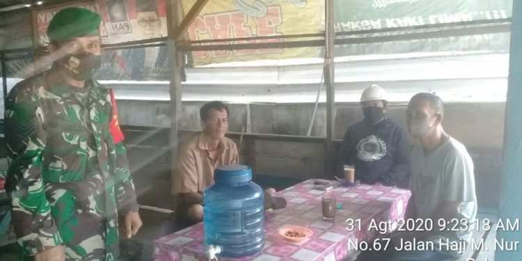 Galakkan Pelaksanaan Pengawasan Protokol Kesehatan Covid-19 Oleh Personel Kodim 0208/Asahan Galakkan Pelaksanaan Pengawasan Protokol Kesehatan Covid-19 Oleh Personel Kodim 0208/Asahan