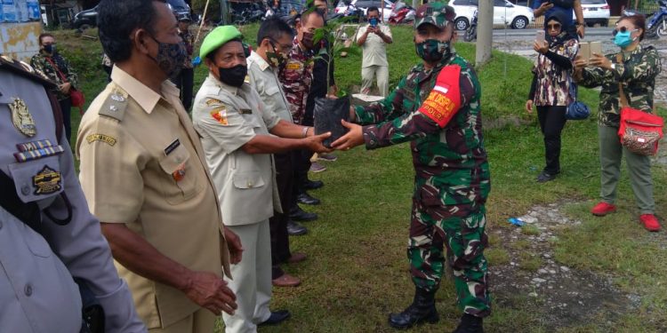 Peduli Lingkungan Hidup Kodim 0207/Simalungun Adakan Program Penghijauan