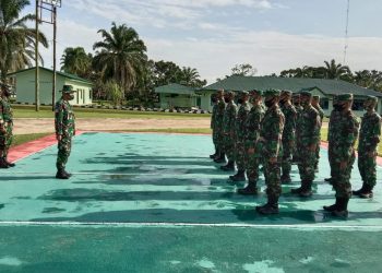 Beri Arahan Dalam Masa Pengenalan Tamtama Remaja Kodim 0207/Simalungun