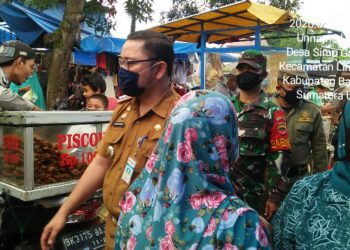 Patroli Gabungan Kodim 0208/Asahan Untuk Tertibkan Masyarakat Agar Patuhi Protokol Kesehatan