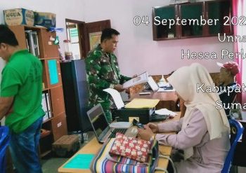 Monitor Wilayah, Personel Kodim 0208/Asahan Puldata Ter DPT Sementara