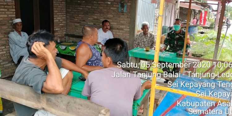 Jajaran Kodim 0208/Asahan Aktif Laksanakan Komsos Terkait Covid-19 Jajaran Kodim 0208/Asahan Aktif Laksanakan Komsos Terkait Covid-19