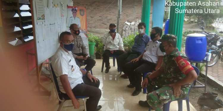 Jaga Silaturahmi, Personel Jajaran Kodim 0208/Asahan Anjangsana Ke Desa Binaan