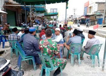 Wujudkan Kemanunggalan TNI, Personel Jajaran Kodim 0208/Asahan Berta'ziah Ke Rumah Duka