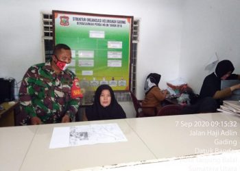 Personel Jajaran Kodim 0208/Asahan Laksanakan Puldata Ter Wujud Kepeduliannya Terhadap Masyarakat