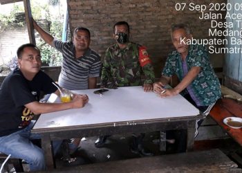 Jalin Interaksi Bersama Mitra Karib, Personel Jajaran Kodim 0208/Asahan Terapkan Protokol Covid-19