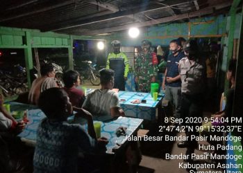 Minta Warga Agar Disiplin Patuhi Protokol Kesehatan Oleh Personel Jajaran Kodim 0208/Asahan