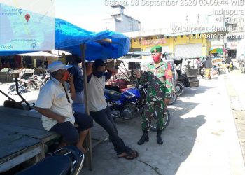 Disiplinkan Masyarakat, Personel Jajaran Kodim 0208/Asahan Agar Patuhi New Normal