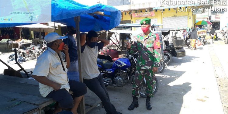 Disiplinkan Masyarakat, Personel Jajaran Kodim 0208/Asahan Agar Patuhi New Normal Disiplinkan Masyarakat, Personel Jajaran Kodim 0208/Asahan Agar Patuhi New Normal