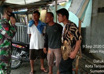 Himbau Warga Binaan, Personel Jajaran Kodim 0208/Asahan Sosialisasikan Jaga Diri Dari Covid-19 Melalui Prokes