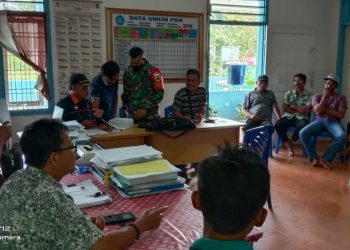 Para Kader RDS Nagori Negeri Dolok Laksanakan Rapat Koordinasi Bersama Kodim 0207/Simalungun