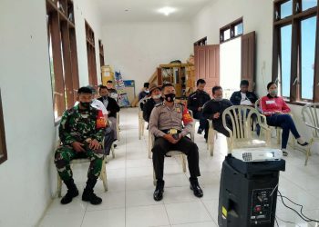 Personel Kodim 0207/Simalungun Kawal Protokol Kesehatan di Terminal Tanjung Pinggir Pematang Siantar