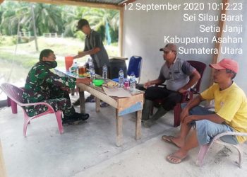 Kodim 0208/Asahan, Menjaga Kebersihan Lingkungan Merupakan Salah Satu Upaya Pencegahan Covid-19