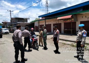 Personil Jajaran Kodim 0208/Asahan Berperan Dalam Razia Yudisti