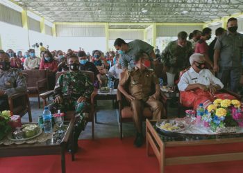 Personel Kodim 0208/Asahan Melalui Danramil 16/Pulau Rakyat Hadiri Acara Permakas