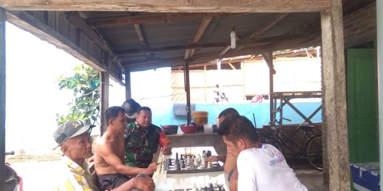 Jalin Silaturahmi, Personel Jajaran Kodim 0207/Simalungun Komsos Dengan warga Binaan