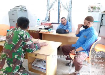 Personel Jajaran Kodim 0208/Asahan Jadikan Komsos Sebagai Wadah Silaturahmi